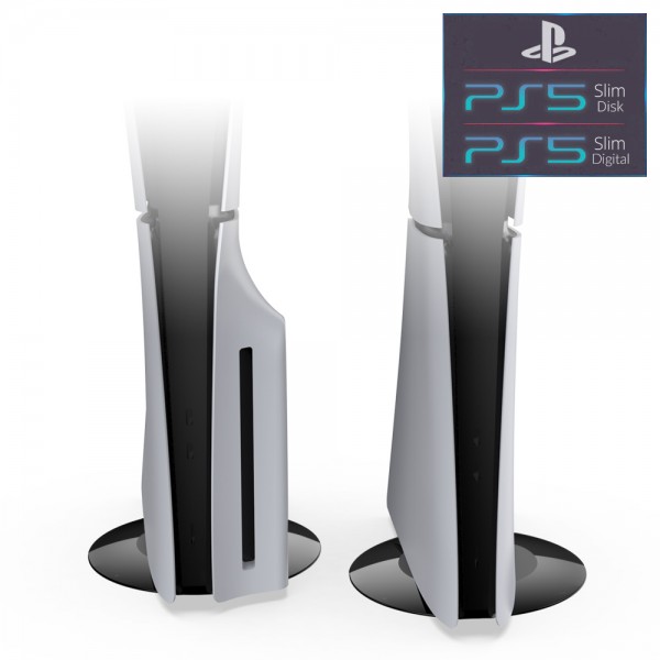 Вертикальна підставка DOBE для ігрової консолі-приставки Sony PlayStation 5: PS5 Slim / PS5 Pro (Disk Drive version / Digital Edition)