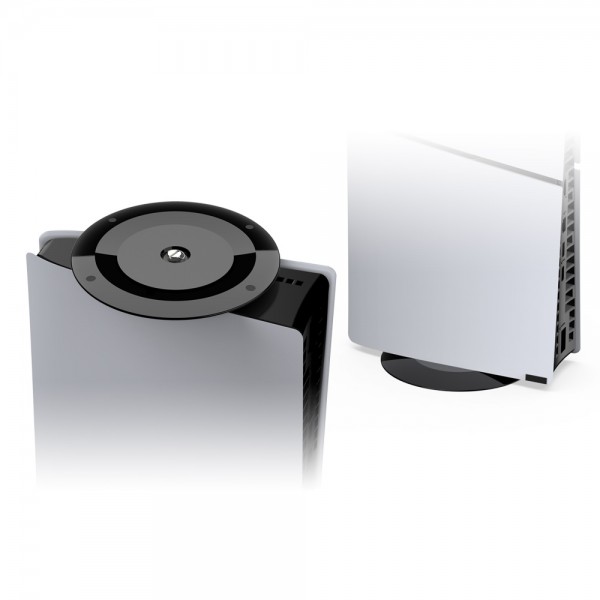 Вертикальна підставка DOBE для ігрової консолі-приставки Sony PlayStation 5: PS5 Slim / PS5 Pro (Disk Drive version / Digital Edition)