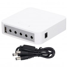 ДБЖ WGP mini UPS 13200 mAh (18W max): USB-A 5V, DC 5V-12V для Wi-Fi роутера, термінал ONU (CS-282)