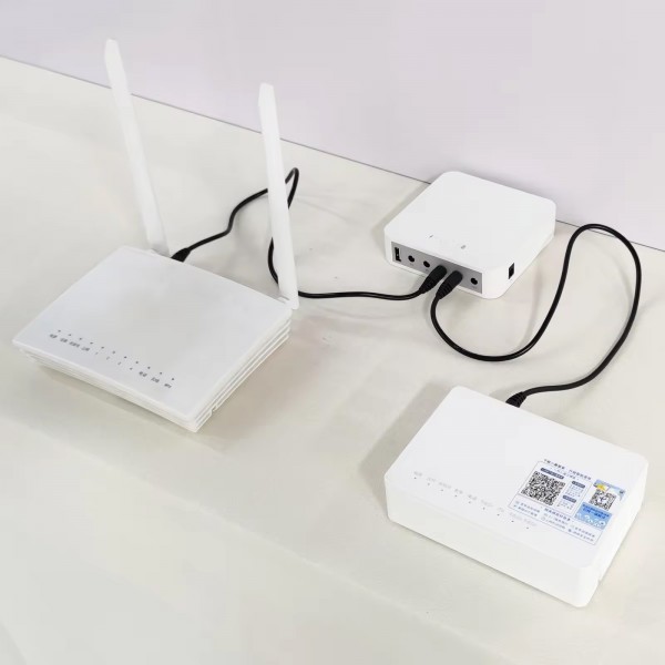 ДБЖ WGP mini UPS 13200 mAh (18W max): USB-A 5V, DC 5V-12V для Wi-Fi роутера, термінал ONU (CS-282)