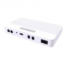 ДБЖ mini UPS WGP 20800 mAh 30W USB-A 5V, POE 24V-48V, LAN, DC 12V/9V для Wi-Fi роутера, ONU (CS-283)