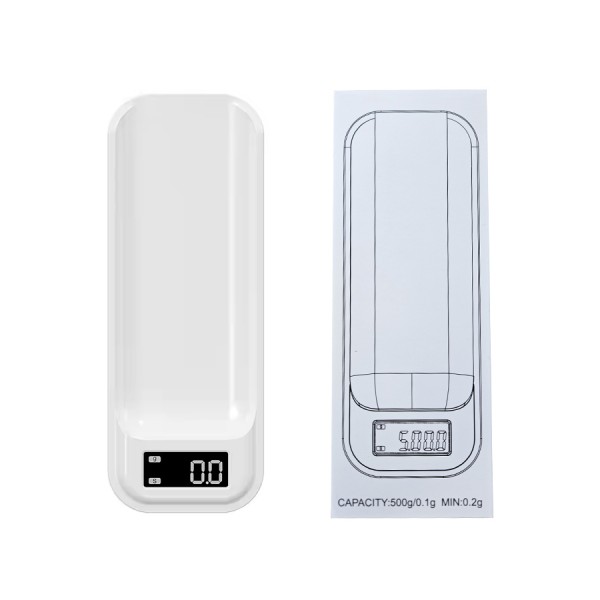 Електронні ваги для чаювання Tea Scale високоточні 0.2г / 500г з акумулятором + чайна ложка (CS-289)