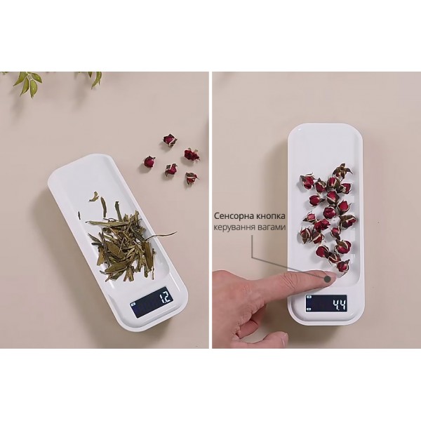 Електронні ваги для чаювання Tea Scale високоточні 0.2г / 500г з акумулятором + чайна ложка (CS-289)