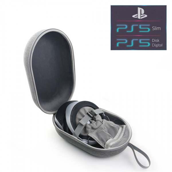 Захисний кейс DOBE для окулярів віртуальної реальності Sony PlayStation 5 VR2 / PS5 / жорсткий футляр-чохол для перенесення контролерів Sense