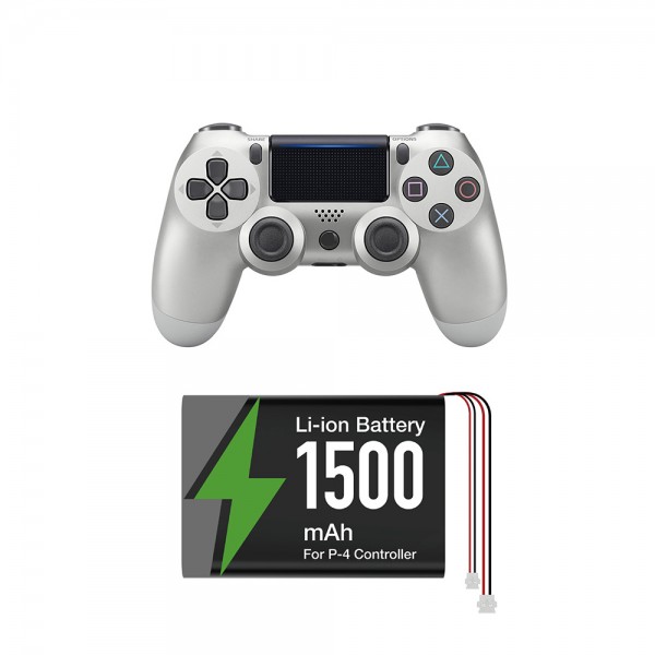 Змінна акумуляторна батарея DOBE 1500 mAh для геймпада DualShock 4 V1/V2 (CUH-ZCT10/11/20/21) консолі Sony PlayStation 4 (PS4 PRO / PS4 Slim / PS4 Fat) (СS-334)