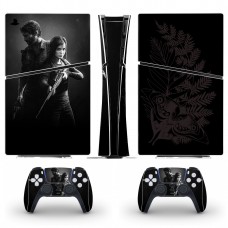 Вінілові наклейки The Last of Us на PS5 Slim Digital Edition / геймпад DualSense / глянцеву частину ігрової консолі Sony PlayStation 5 Slim Digital Edition / Skin