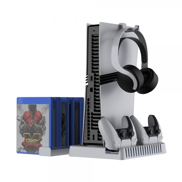 Підставка DOBE з охолодженням для консолі геймпаду DualSense PlayStation 5 / PS5 Slim / Pro (CS-200)
