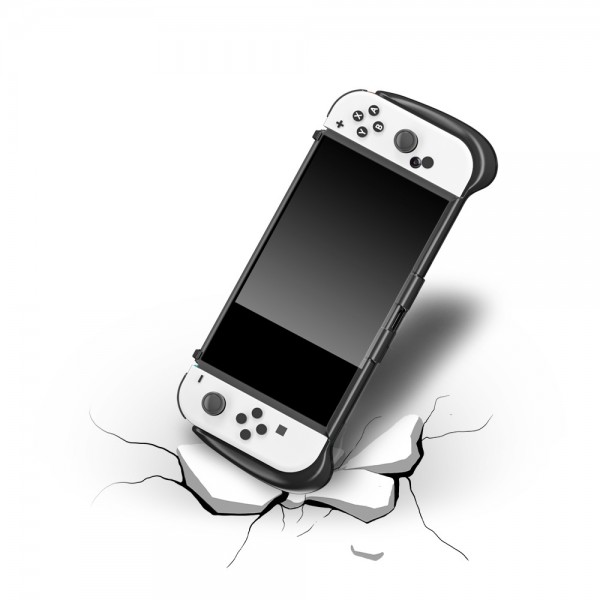 Захисний дорожній чохол-кейс DOBE для ігрової приставки-консолі Nintendo Switch / NS OLED (CS-203)