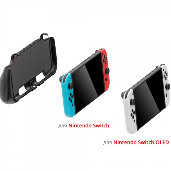 Захисний дорожній чохол-кейс DOBE для ігрової приставки-консолі Nintendo Switch / NS OLED (CS-203)