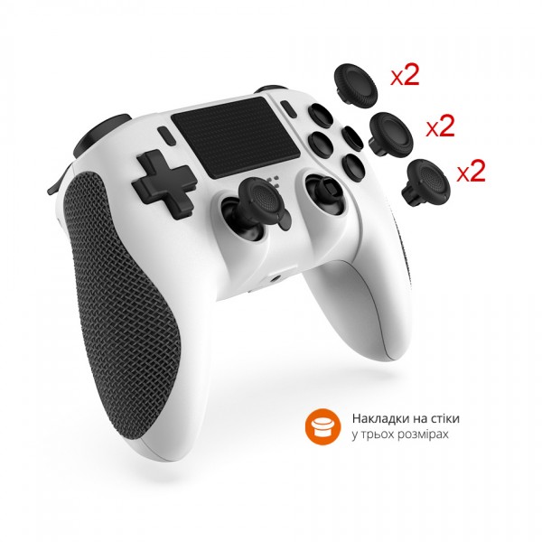 Бездротовий Bluetooth геймпад DOBE для консолі Sony PlayStation 4 Slim / PS4 Pro / ПК / PC (CS-206)