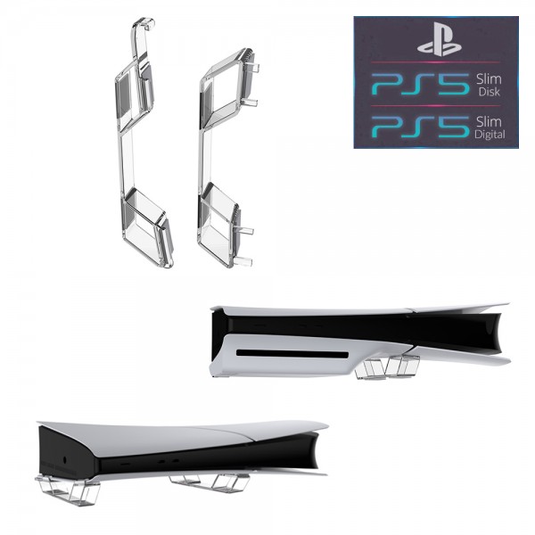 Горизонтальна підставка DOBE (2шт.) для Sony PlayStation 5 Slim: PS5 Slim Disk / Digital (CS-208)