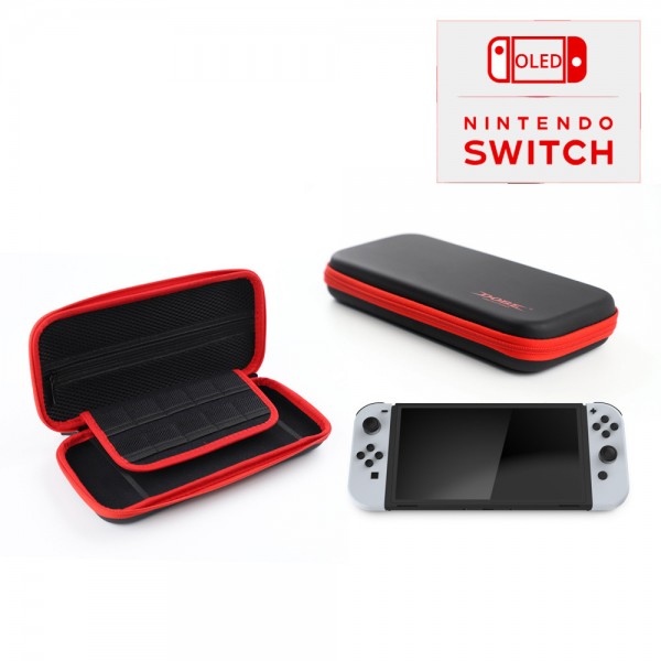 Захисний дорожній кейс-чохол DOBE для перенесення ігрової консолі Nintendo Switch / NS OLED (CS-202) Захисний дорожній кейс-чохол DOBE для перенесення ігрової консолі Nintendo Switch / NS OLED (CS-202)