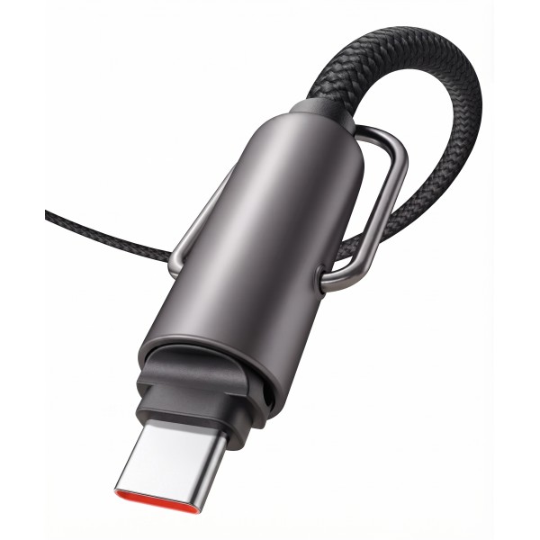 Універсальний ремінець - зарядний кабель Мcdodo USB Type-C / USB Type-C 60W (1.2м) для чохла телефона, смартфона, iPhone (СS-350)