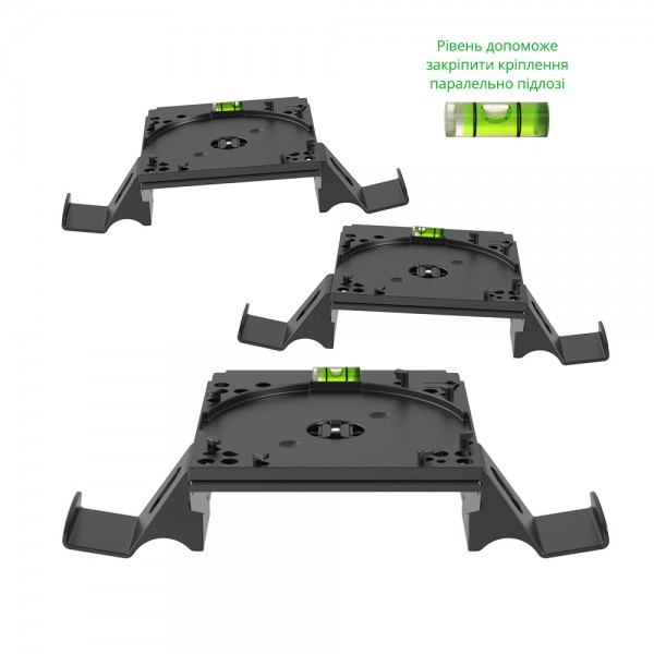 Настінне кріплення DOBE для консолі Xbox Series X / геймпаду Microsoft Wireless Controller / навушників Xbox Wireless Headset / тримач-кронштейн на стіну