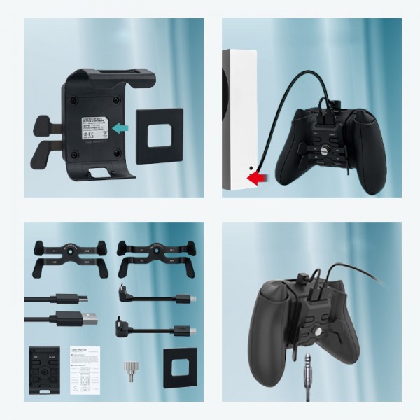 Заднє кріплення DOBE Controller Back Button Attachement з додатковими тригерами (кнопками-пелюстками) для геймпаду Microsoft Wireless Controller консолі Xbox Series S | Xbox Series X, Xbox One / S / X