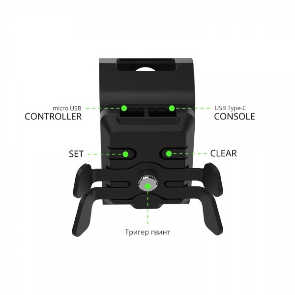 Заднє кріплення DOBE Controller Back Button Attachement з додатковими тригерами (кнопками-пелюстками) для геймпаду Microsoft Wireless Controller консолі Xbox Series S | Xbox Series X, Xbox One / S / X
