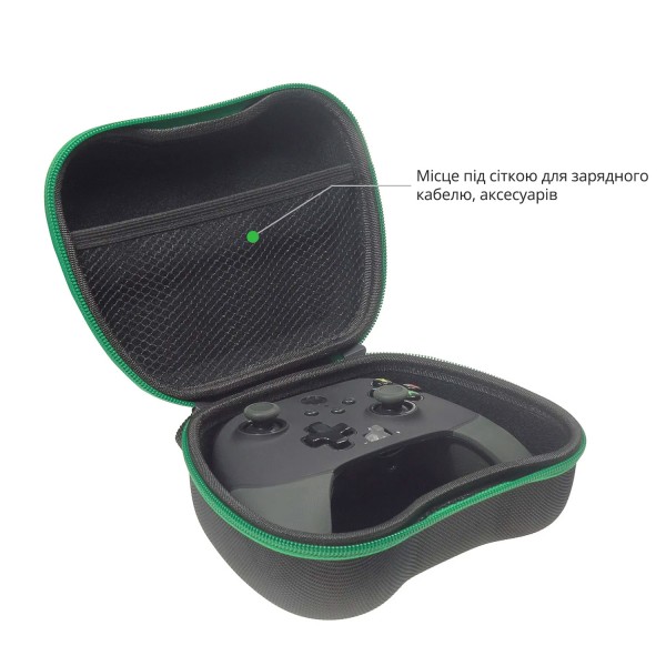 Захисний кейс-чохол для геймпаду Microsoft Wireless Controller ігрової приставки-консолі Xbox Series X|Xbox Series S|Xbox One X/S, жорсткий футляр для перенесення джойстика