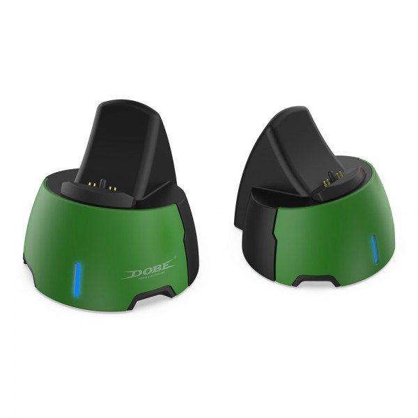 Зарядна док станція DOBE підставка для геймпада DualSense / DualSense Edge консолі PS5 / PS5 Slim (Disk Drive version / Digital Edition) c LED підсвічуванням статусу зарядки контролера, джойстика Sony PlayStation 5