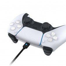 Зарядний кабель DOBE 3м USB / USB Type-C для геймпада DualSense Sony PlayStation PS5 / PS5 Digital Edition / Microsoft Xbox Series S,X / Nintendo Switch з LED підсвічуванням статусу зарядки
