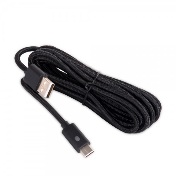 Зарядний кабель DOBE 3м USB / USB Type-C для геймпада DualSense Sony PlayStation PS5 / PS5 Digital Edition / Microsoft Xbox Series S,X / Nintendo Switch з LED підсвічуванням статусу зарядки