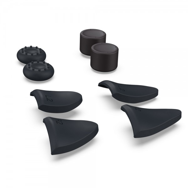 Силіконові накладки на стіки і тригери L2/R2 DOBE (trigger kit, thumb grips) для геймпада DualSense консолі Sony PlayStation 5: PS5 Disk Drive / PS5 Digital Edition / PS5 Slim / PS5 Pro