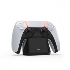 Зарядна dock станція DOBE підставка для геймпада DualSense приставки-консолі Sony PlayStation 5 (PS5 / PS5 Digital Edition) c LED підсвічуванням статусу зарядки контролера, джойстика
