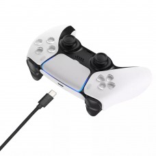 Зарядний кабель передачі даних OIVO 3м USB-A / USB Type-C для геймпада DualSense Sony PlayStation PS5 / PS5 Slim (Disk Drive/Digital Edition) / Microsoft Wireless Controller Xbox Series S | X / Nintendo Switch