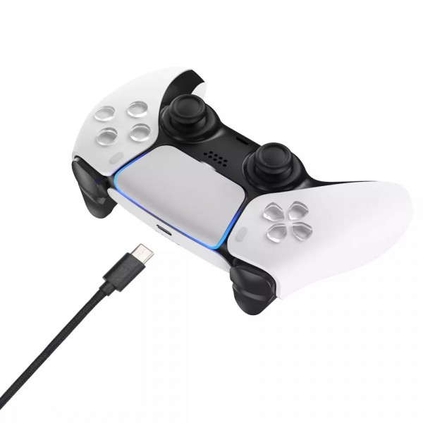 Зарядний кабель передачі даних OIVO 3м USB-A / USB Type-C для геймпада DualSense Sony PlayStation PS5 / PS5 Slim (Disk Drive/Digital Edition) / Microsoft Wireless Controller Xbox Series S | X / Nintendo Switch