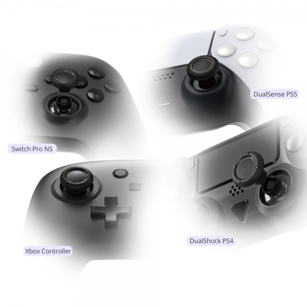 Ремонтний комплект DOBE для заміни стіків контролера DualSense консолі PlayStation 5 (PS5/PS5 Slim) / DualShock PS4 PRO, Slim, Fat / геймпада Microsoft Wireless Controller Xbox Series X|S, Xbox One X, S / Nintendo Switch OLED NS Pro
