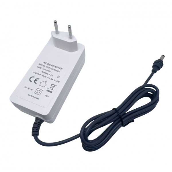 Блок живлення 60W (30V/2A) + кабель DC (150 см) для супутникового терміналу Starlink Mini (CS-262)