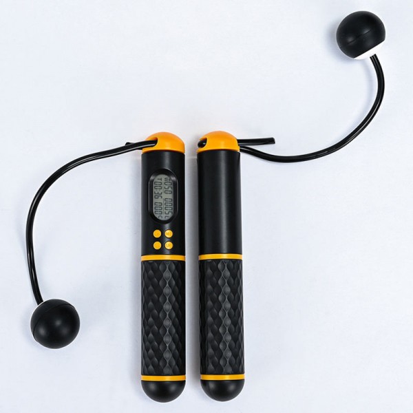 Бездротова швидкісна кросфіт скакалка Smart JUMP ROPE 3м (кулі 25 см) з електронним лічильником стрибків, таймером, підрахунком калорій, регулюванням, підшипниками (СS-324) Бездротова швидкісна кросфіт скакалка Smart JUMP ROPE 3м (кулі 25 см) з електронним лічильником стрибків, таймером, підрахунком калорій, регулюванням, підшипниками (СS-324)