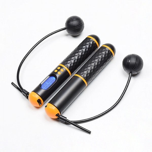 Бездротова швидкісна кросфіт скакалка Smart JUMP ROPE 3м (кулі 25 см) з електронним лічильником стрибків, таймером, підрахунком калорій, регулюванням, підшипниками (СS-324) Бездротова швидкісна кросфіт скакалка Smart JUMP ROPE 3м (кулі 25 см) з електронним лічильником стрибків, таймером, підрахунком калорій, регулюванням, підшипниками (СS-324)