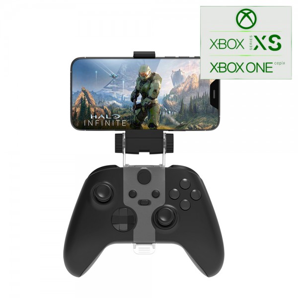 Держатель-зажим DOBE для мобильного телефона для геймпада Microsoft Wireless Controller приставки-консоли Xbox Series S | X, Xbox One