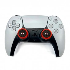 Силіконові накладки на стіки Spider-Man (Thumbstick) - 2шт для геймпаду DualSense консолі PlayStation 5 (PS5 / PS5 Slim / PS5 Pro), DualShock PlayStation 4 (PS4 PRO/PS4 Slim/PS4 Fat)