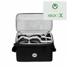 Дорожная сумка-чехол BUBM для переноски консоли Xbox Series X, два геймпада Microsoft Wireless Controller / игровая приставка / водонепроницаемый материал
