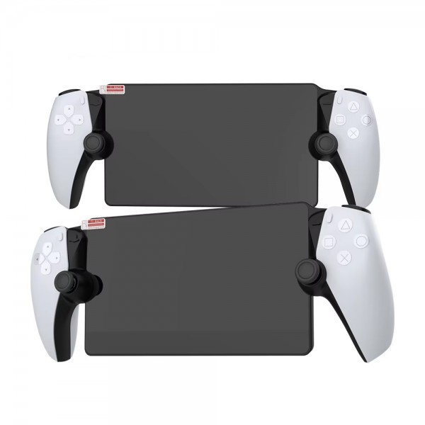 Захисне загартоване скло DOBE Tempered Glass (2шт. у комплекті) для екрану пристрою дистанційної гри PlayStation Portal ігрової консолі Sony PlayStation 5: PS5 / PS5 Slim / PS5 Pro (Digital Edition/Disk Drive)