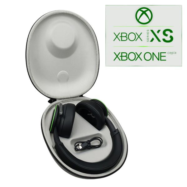 Захисний кейс для бездротових навушників Microsoft Xbox Wireless Headset консолі Xbox Series X | Xbox Series S, Xbox One X/S/Xbox One, гарнітура для перенесення у жорсткому футлярі