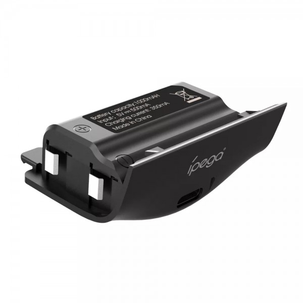 Акумуляторна батарея 1000 mAh і зарядний кабель ipega USB Type-C/USB для геймпада Microsoft Wireless Controller ігрової консолі Xbox Series S/Xbox Series X з LED підсвічуванням