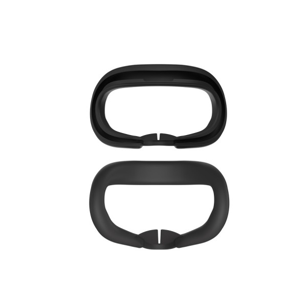 Силіконова маска-накладка-чохол DOBE на обличчя для VR шолома окулярів віртуальної реальності Meta Oculus Quest 3 / Захист від поту / Skin Friendly матеріал