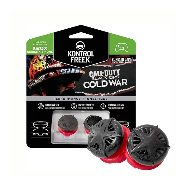 Силіконові накладки на стіки KONTROLFREEK Call of Duty Black Ops: COLD WAR - 2шт (Thumbsticks) для геймпада Microsoft Wireless Controller консолі Xbox Series X | S, Xbox One S/X