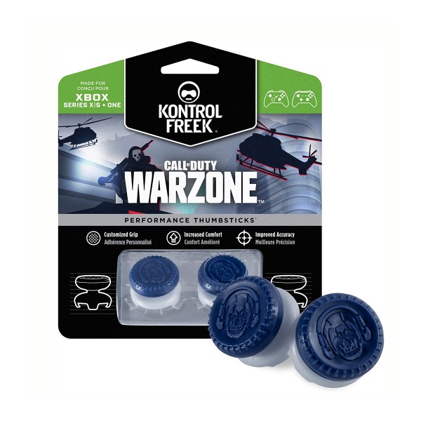 Силіконові накладки на стіки KONTROLFREEK Call of Duty WARZONE - 2шт (Thumbsticks) для геймпаду Microsoft Wireless Controller консолі Xbox Series X | Xbox Series S, Xbox One X/S