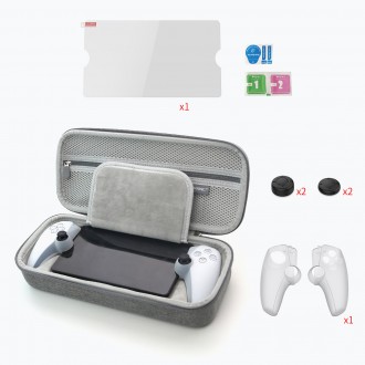 Захисний кейс + комплект DOBE для PlayStation Portal