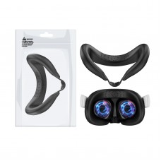 Силіконова маска-накладка-чохол Face Pad Cover для VR окулярів віртуальної реальності Meta Oculus Quest 3 / Захист від поту / Skin Friendly матеріал