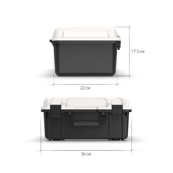 Дорожня сумка-кейс DOBE для перенесення ігрової консолі Asus Rog Ally / Valve Steam Deck (OLED) / Nintendo Switch (NS OLED) / геймпад / док станція / кабелі приставки / блок живлення / ігрові картриджі