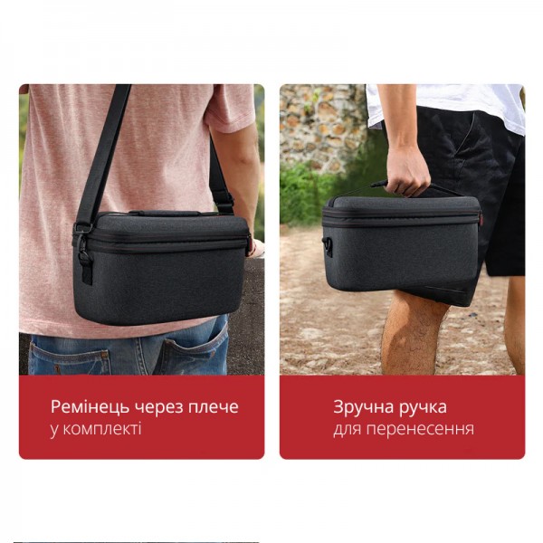 Дорожня сумка-кейс DOBE для перенесення ігрової консолі Nintendo Switch 2 / Joy-Con / Switch 2 Pro Controller / Зарядний пристрій / Кабель + Коробочка для картриджів (у комплекті) / Захисний чохол