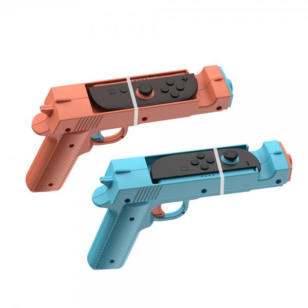 Два ігрові пістолети DOBE (імітація ігрової зброї у First-Person Shooter шутерах) для контролера Joy-Con ігрової консолі Nintendo Switch 2