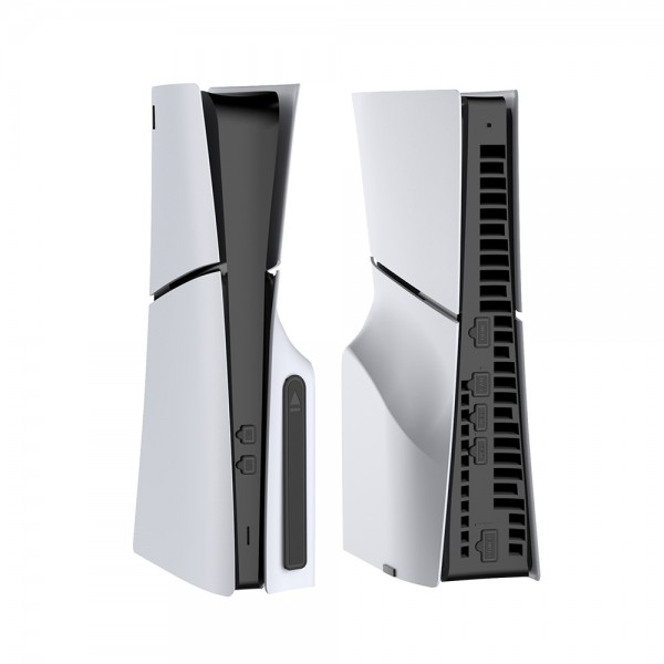 Пилозахисний комплект для роз'ємів ігрової консолі Sony PlayStation 5: PS5 / PS5 Slim / PS5 Pro (Disk Drive version/Digital Edition): Дев'ять пилозахистних силіконових заглушок + Щіточка + Тканина + Повітродувка