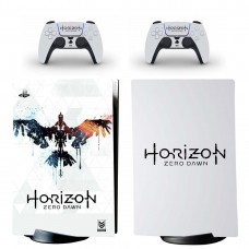 Виниловые наклейки на PS5 Digital Edition и геймпад DualSense Horizon Sony PlayStation 5 игровая консоль Skin (PV5015)