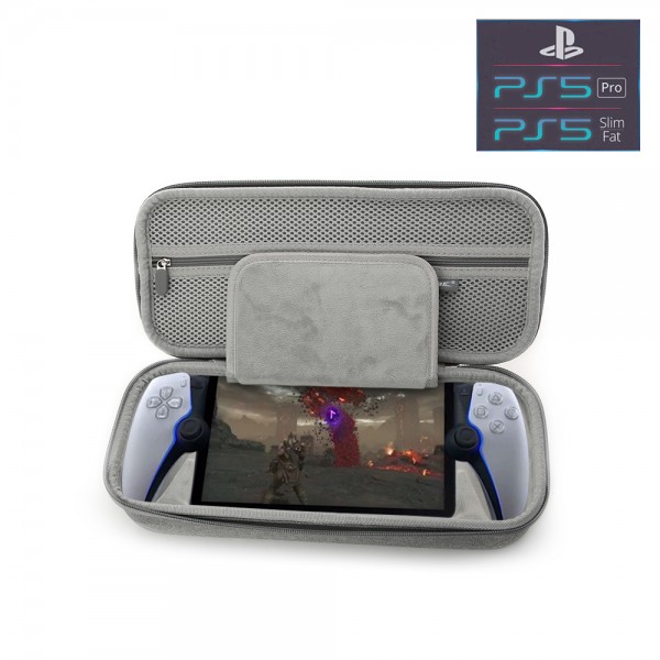 Захисний чохол-кейс DOBE для перенесення пристрою дистанційної гри PlayStation Portal ігрової консолі-приставки Sony PlayStation 5: PS5 / PS5 Slim / PS5 Pro
