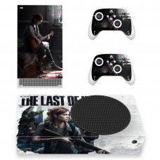 Виниловые наклейки на Xbox Series S и геймпад Microsoft Wireless Controller Last of Us 2 игровая консоль Skin (PV6007)